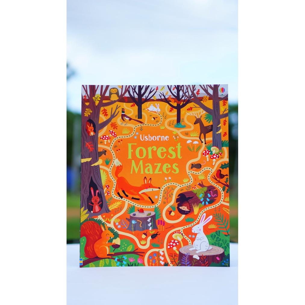 Sách đi tim mê cung Forest Mazes