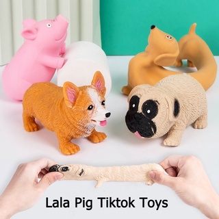 Đồ chơi heo giải nén lala pug heo đồ chơi siêu rẻ giúp giảm căng thẳng và mang lại hạnh phúc Chất liệu TPR mềm mại và đàn hồi, độ đàn hồi thật thú vị,