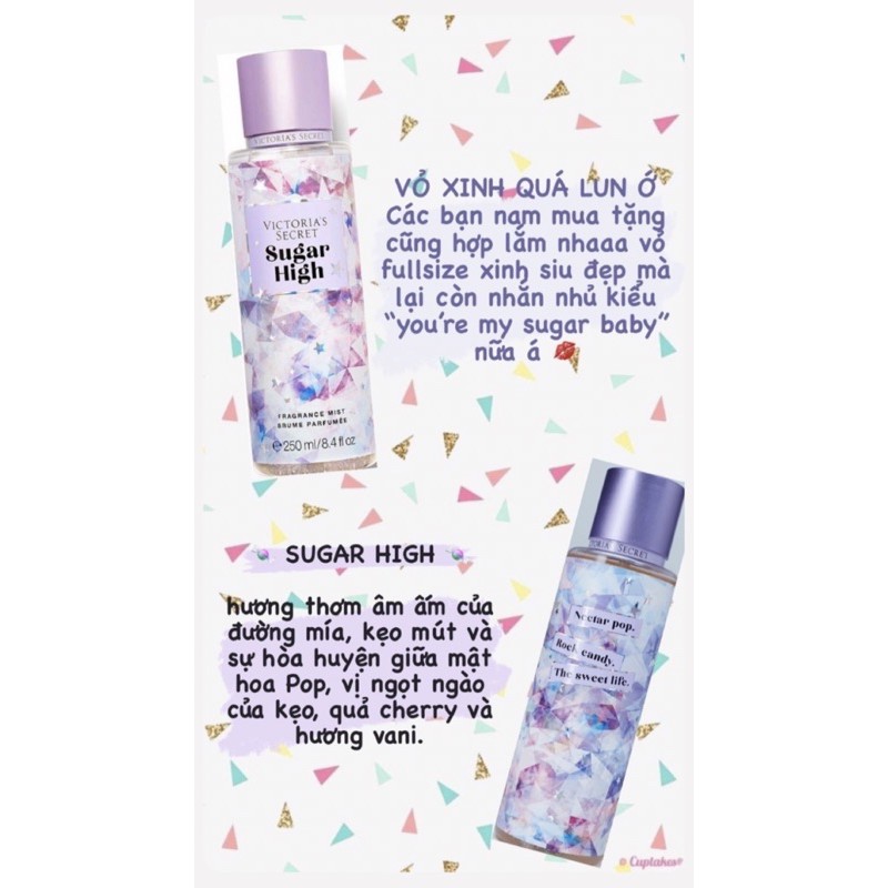 Nước xịt thơm toàn thân Victoria Secret 250ml