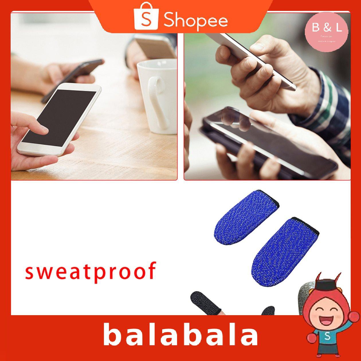 Bao Ngón Tay Chơi Game Điện Thoại Chống Mồ Hôi Thoáng Khí | BigBuy360 - bigbuy360.vn