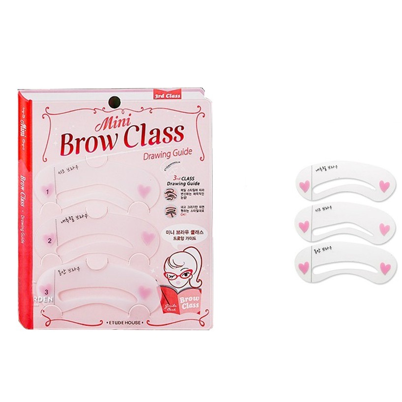 Khung kẻ mày 3 kiểu Brow Class nhỏ gọn, tiện ích NPP Shoptido | BigBuy360 - bigbuy360.vn
