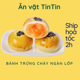 Thùng 2.5kg bánh trứng chảy Đài Loan siêu ngon date mới - Ăn vặt Tin Tin