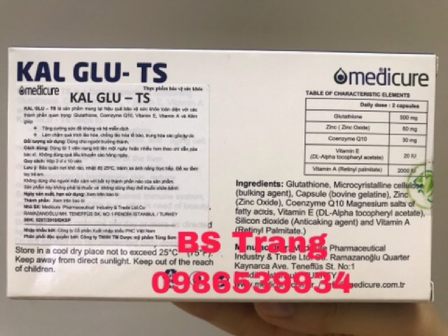 KAL GLU- TS 30 viên | BigBuy360 - bigbuy360.vn