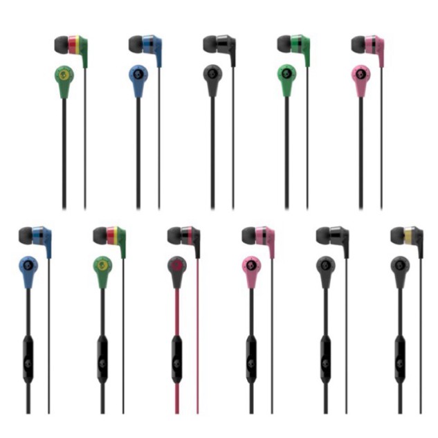 Tai nghe Skullcandy INK’d/ dây kéo có mic