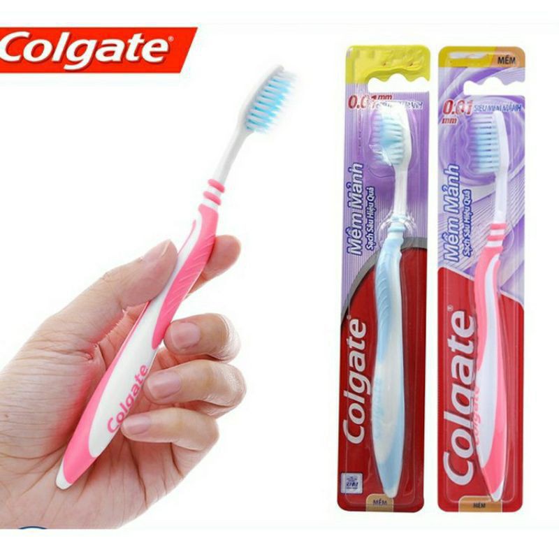 Bàn chải Colgate mềm mảnh