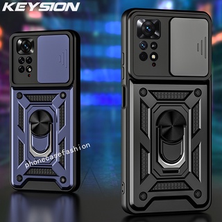 Ốp Điện Thoại Cứng Kiểu Giáp Chống Sốc Kèm Giá Đỡ Cho Xiaomi Poco M4 X4 pro X4pro M4Pro 4G 5G