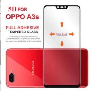 Kính Cường Lực Full Phủ Màn Hình 5D Oppo A3s