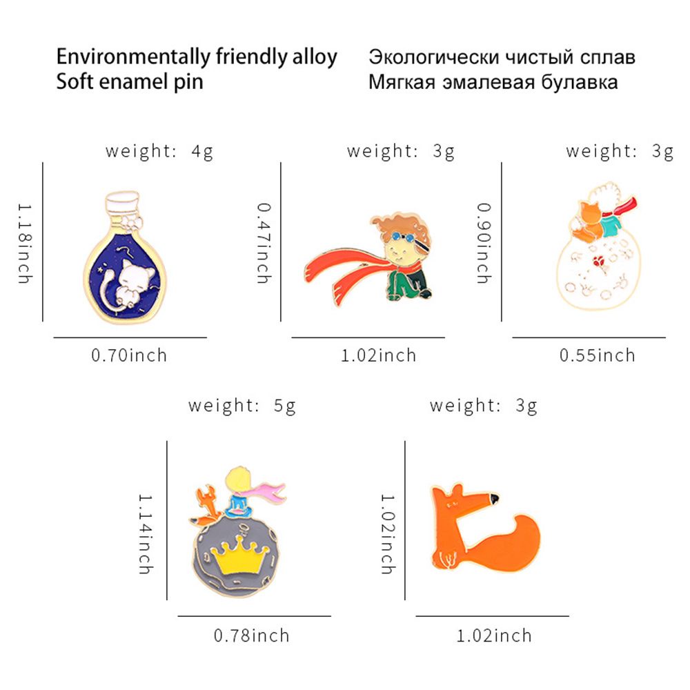 Ghim Cài Áo Hình Nhân Vật Hoàng Tử Bé Dễ Thương Mihan1