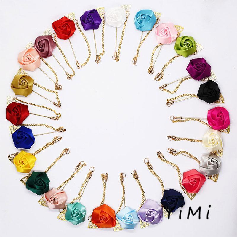 Ghim Cài Áo Hình Hoa Hồng Thời Trang Cho Nam Nữ
