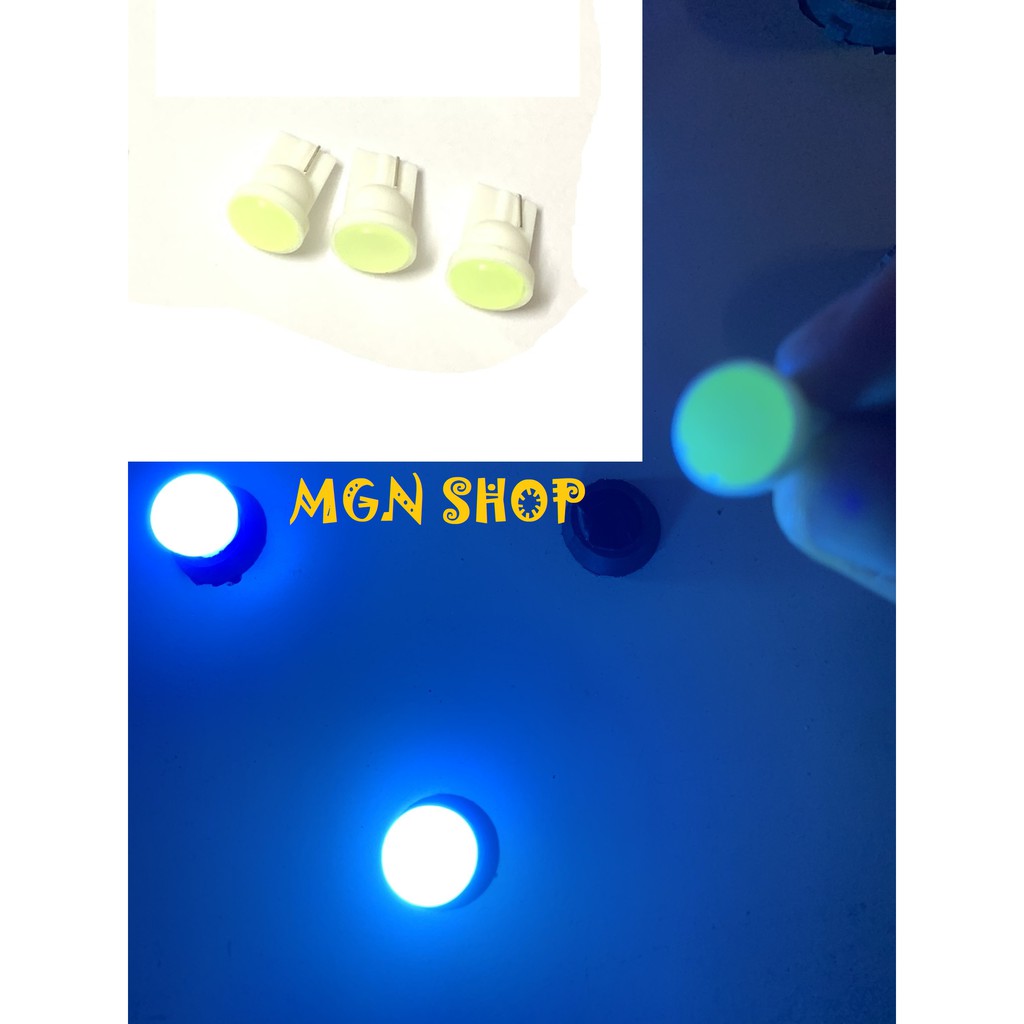 Đèn LED [T10] [1 Chip Led SMD] [7 màu] [01 bóng] dành cho ô tô xe máy