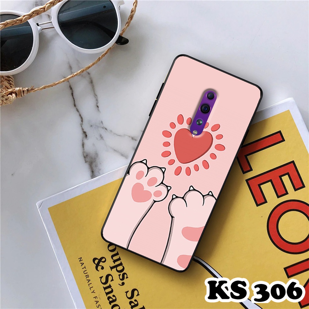 Ốp lưng Oppo Reno Z - Oppo Reno - Ốp in hình LoveCat - Chất liệu TPU siêu bền