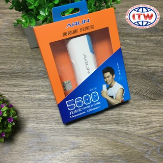 Pin dự phòng Arun Y38 5600mAh (Trắng)