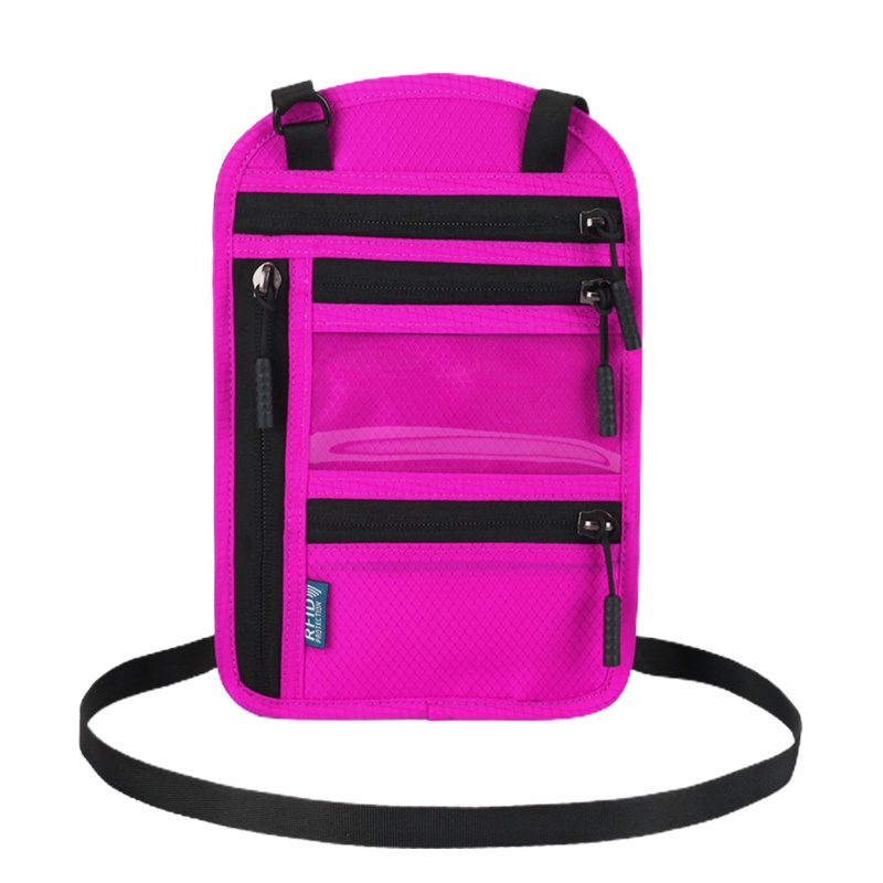 Ví Đựng Điện Thoại / Thẻ / Chìa Khóa Đeo Cổ Tiện Dụng Cho Nam Và Nữ