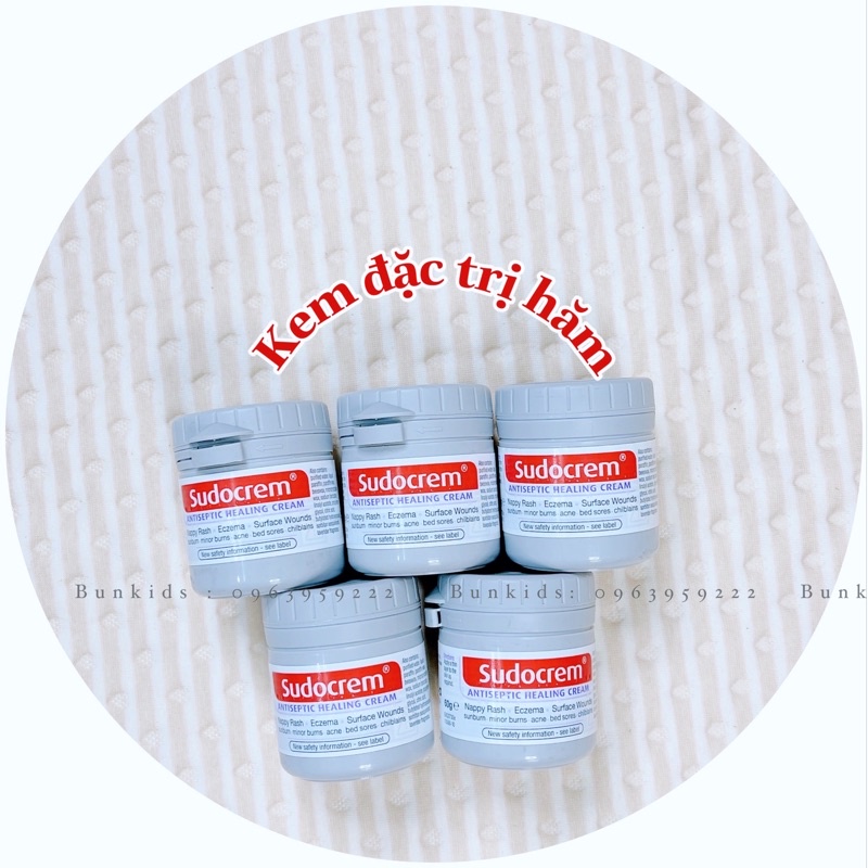 Kem chống hăm Sudocream hộp 60g Sudo Kem hăm