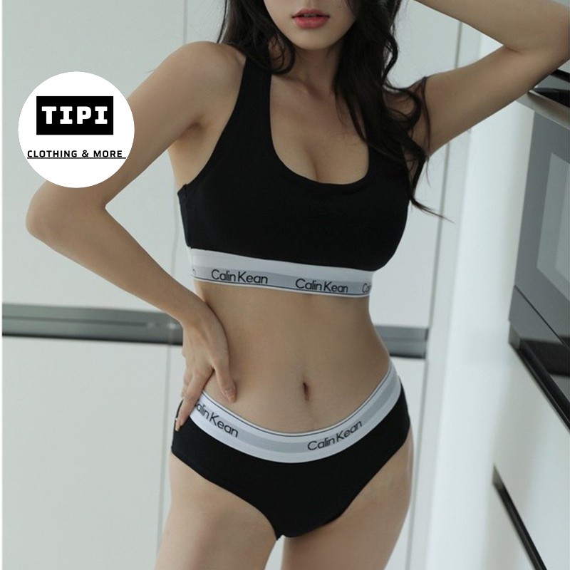 Bộ quần áo lót cotton cao cấp 2 kiểu dáng CK