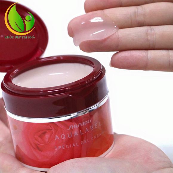 Kem dưỡng Shiseido aqualabel đỏ 5in1 90g