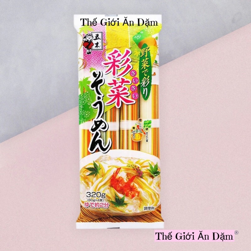 Mì Somen Rau Củ Itsukifoods 320g