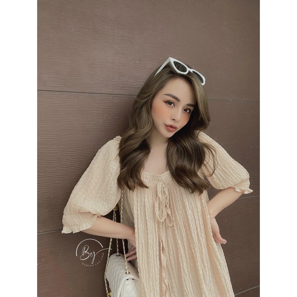 Đầm babydoll siêu sinh vải mát [HÌNH THẬT]