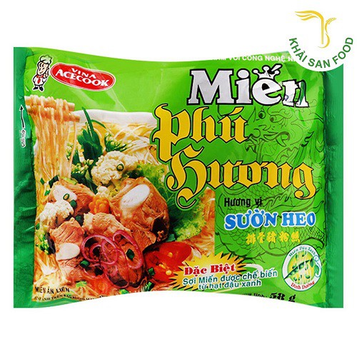 Thùng 24 Gói Miến Phú Hương Hương Acecook VỊ SƯỜN HEO