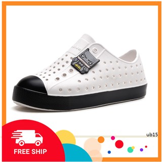 Giày Đi Mưa, giày Native, giày lỗ, giày mùa hè ♥️♥️ Hottrend 2021♥️♥️,Bamboo cam kết hàng chuẩn sai đền gấp 2