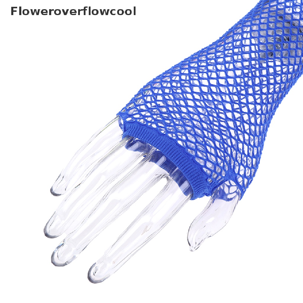 Găng Tay Lưới Hở Ngón Phong Cách Punk Cho Nữ