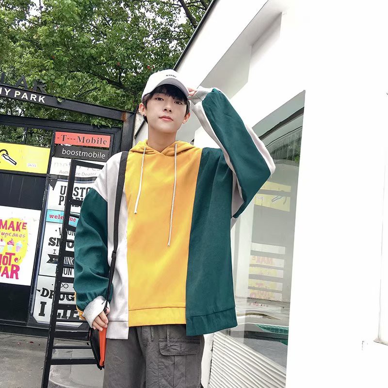 Fashion European and American style long-sleeved hoodie for men