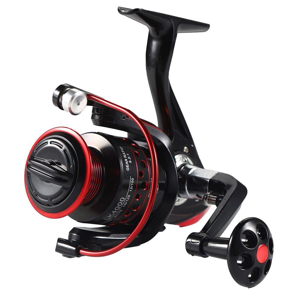 MUVAKO Máy Câu Cá Quay Bằng Kim Loại Mới