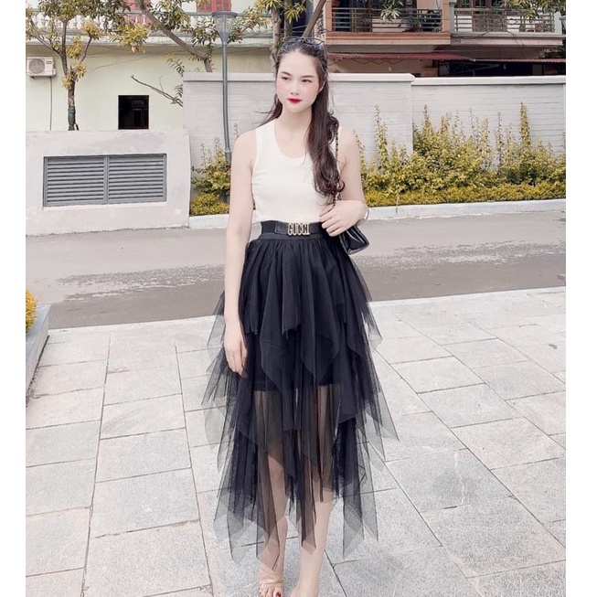 Chân Váy Voan Dài 3 Màu Siêu Xinh Qc Loại 1 Freeship, Váy Voan Công Chúa Sinh Viên Giá rẻ Có Ảnh Thật Kèm Video | BigBuy360 - bigbuy360.vn