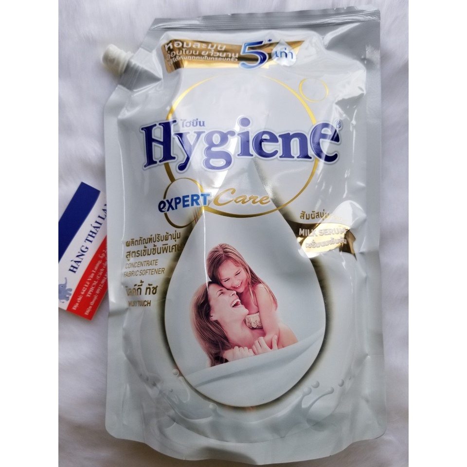 NƯỚC XẢ VẢI HYGIENE THÁI LAN MÀU TRẮNG MILKY 1300ML