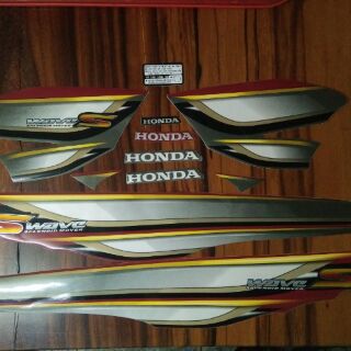 Bộ tem Wave S 100 màu đỏ 2008