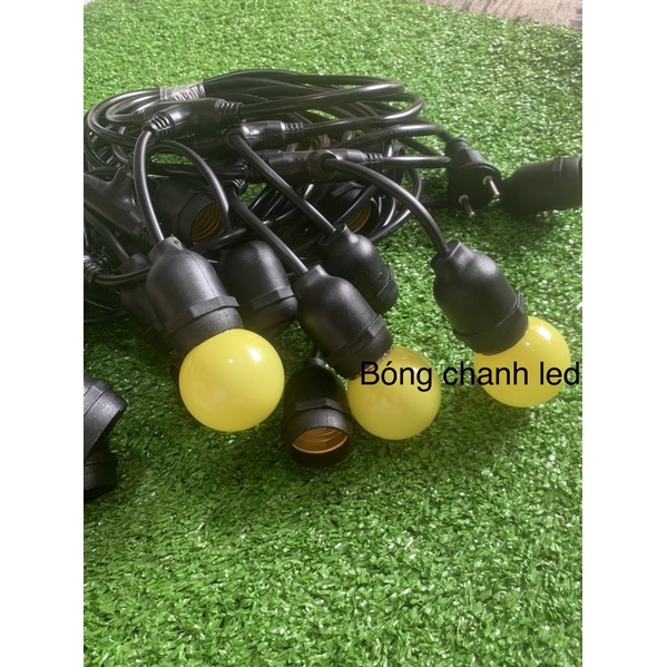 Dây đui đèn ngoài trời chống nước trang trí, dây đuôi đèn kín nước e27 trang trí ngoài trời
