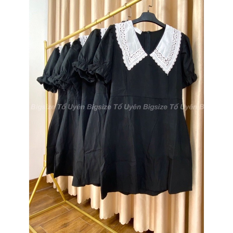 (Bigsize,Video+Ảnh Thật) Váy Xẻ V Cổ Sen Phong Cách Ullzzang | BigBuy360 - bigbuy360.vn