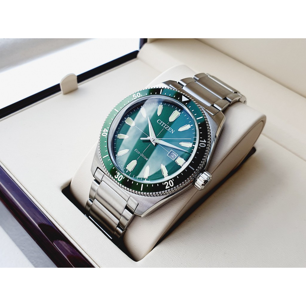 Đồng Hồ nam chính hãng Citizen Eco-Drive AW1598-70X - Máy quartz pin năng lượng ánh sáng - Kính cứng