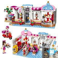 Lắp Ráp xếp hình Lego Friends Bela 10496.Tiệm Bánh Của Naomi