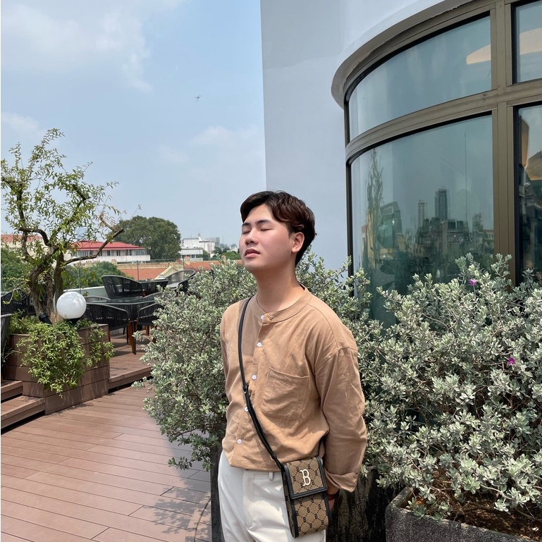 Sơ Mi Cổ Trụ Kim Mã Mới RHODISHOP