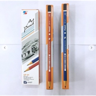 hộp bút chì gỗ 2B (10cây) GP-01