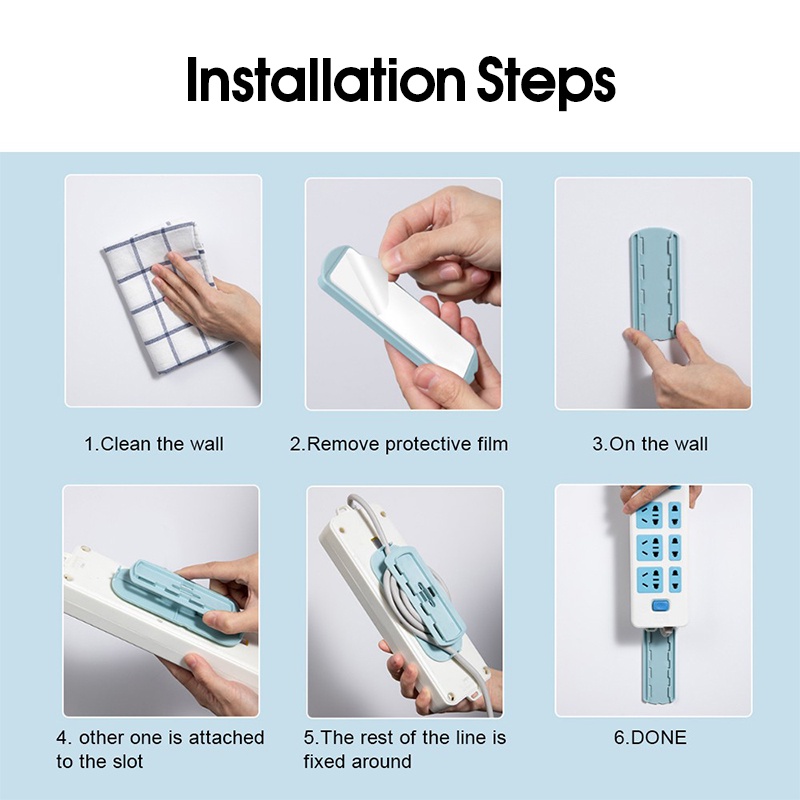 Móc Treo Dây Cáp Nối Dài Gắn Tường Tiện Dụng