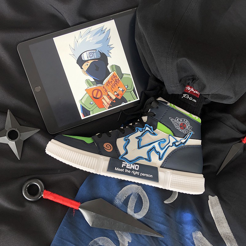 Giày Thể Thao Chơi Bóng Rổ Cho Nam Size 35-44 # Naruto # Aj # Air Force 1