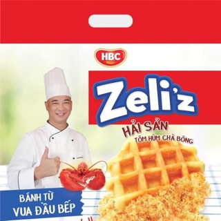 Bánh chà bông gà quay - hải sản -tôm hùm zeli’z  / 248k /48 cái