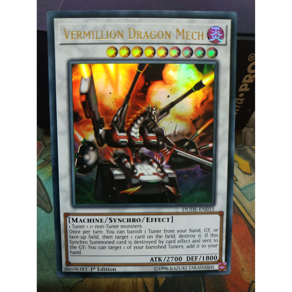 Thẻ bài Vermillion Dragon Mech - Ultra Rare