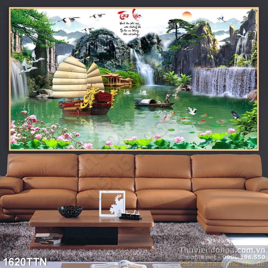 Decal Dán Tường 3d Phòng Khách, phòng ngủ hiện đại, nhiều kích thước, mẫu mã - Tích hợp sẵn keo