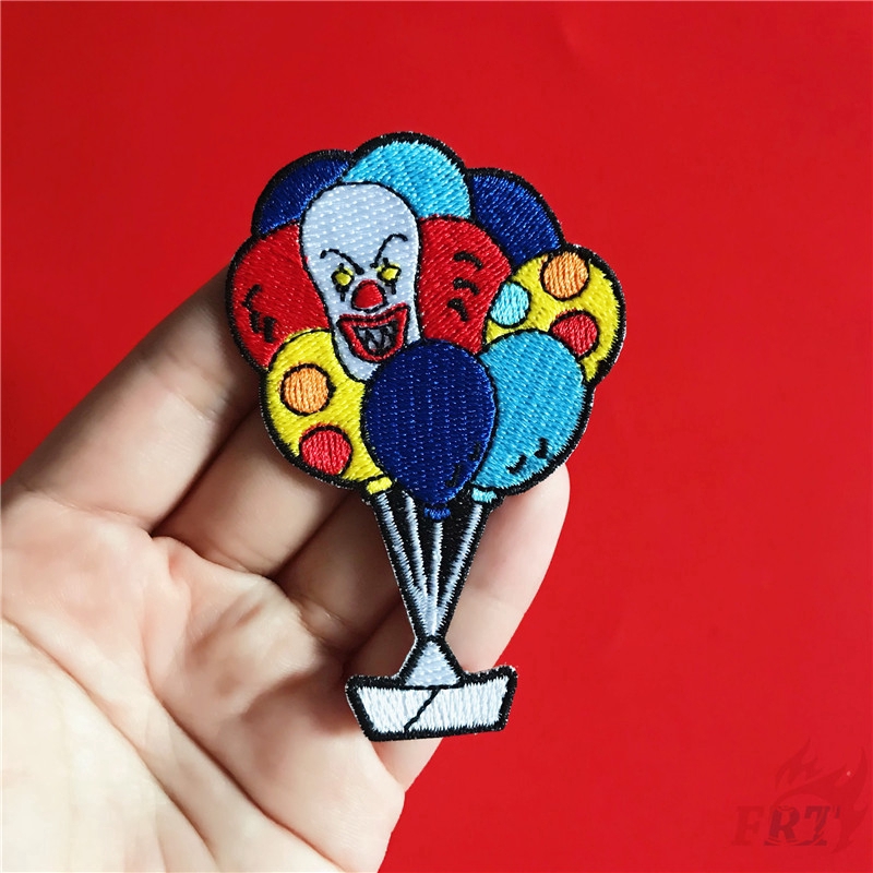 1 Sticker Ủi Thêu Hình Đầu Lâu Phong Cách Harajuku