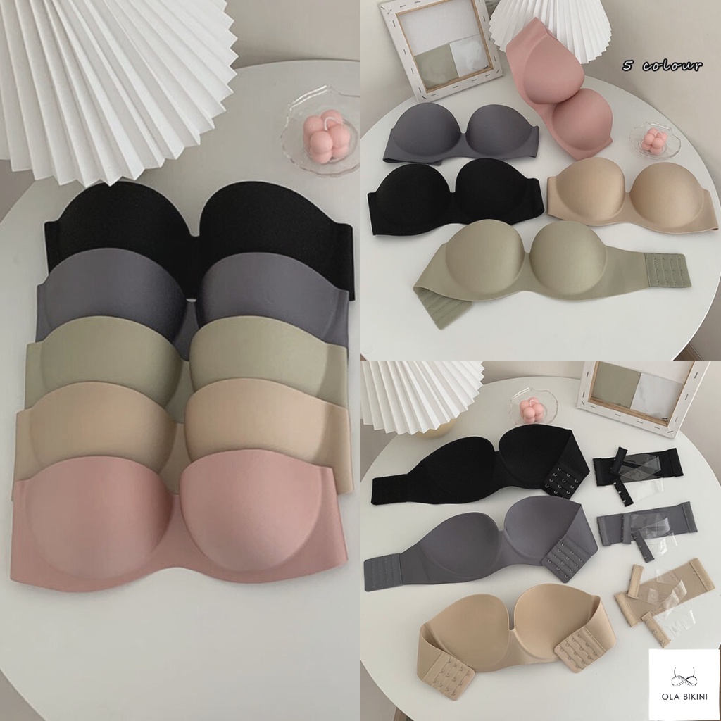 Áo lót nâng ngực không dây áo lót quây chống tụt cao cấp kèm ảnh thật sẵn size 36