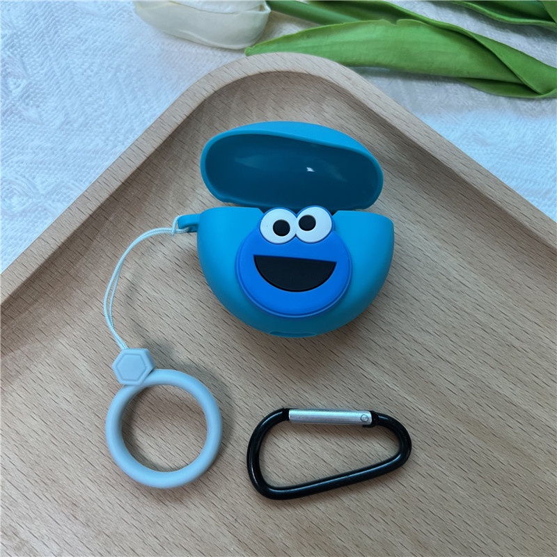 Vỏ Bảo Vệ Hộp Sạc Tai Nghe Không Dây Bluetooth Pro 6 Pro 6 Bằng Silicone Mềm Họa Tiết Hoạt Hình Dễ