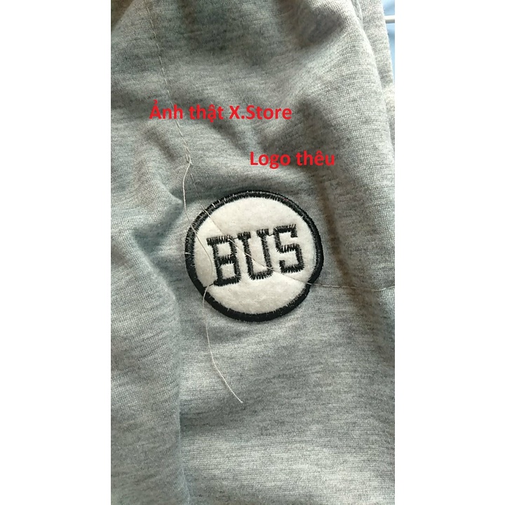 Quần Jogger Bus Logo Thêu 3 Màu Unisex - Quần Ống Suông Có Dây Rút Hot Trend 2021 Kèm Ảnh Thật + Đánh Giá Unisex X.Store