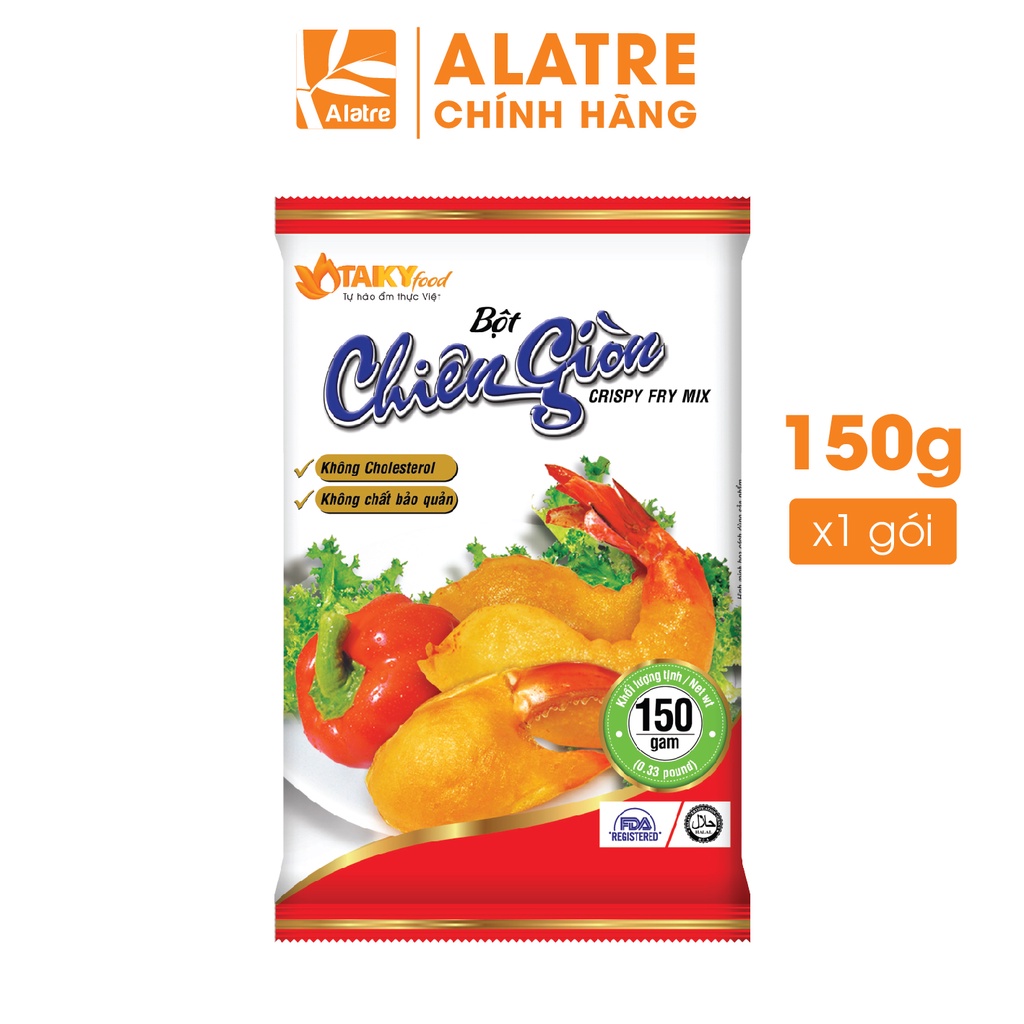 150g Bột Chiên Giòn Đỏ TÀI KÝ FOOD - Date mới nhất!