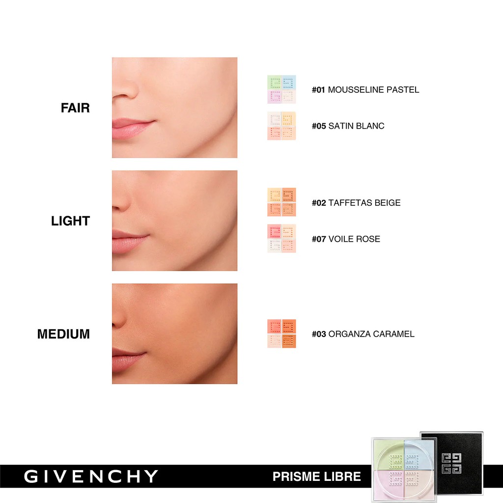 Phấn phủ Givenchy – Prisme Libre Loose Powder | Shopee Việt Nam
