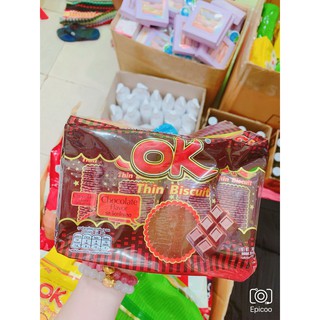 Bánh quy lát mỏng OK thái lan 360gr (có 4 vị)