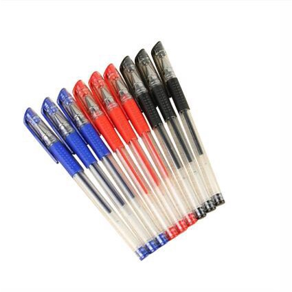 BÚT Gel cao cấp mực đều Mực Xanh, MỰC ĐỎ VÀ ĐEN MS RẺ ( đầu bút 0.5mm ) BB03