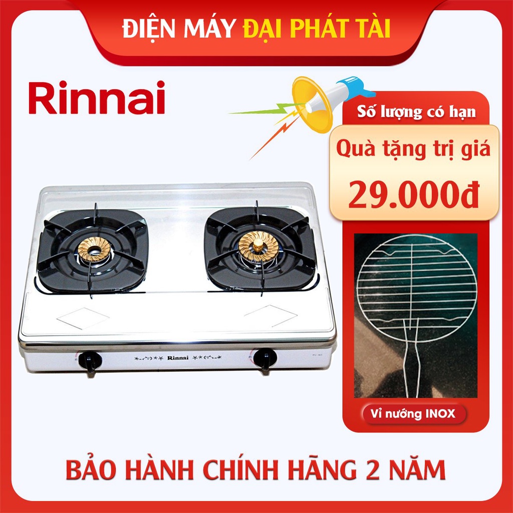 Bếp gas đôi Rinnai RV-365SW
